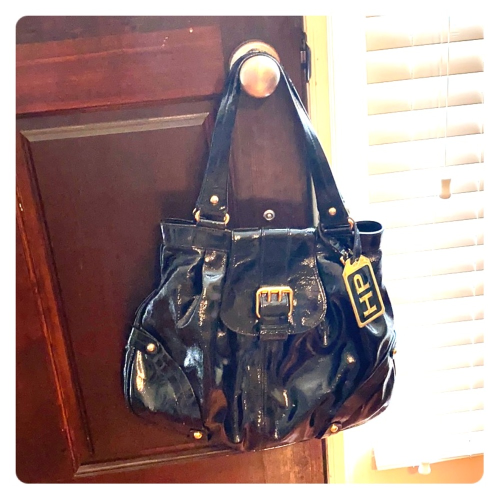 Used Dooney & Bourke black leather bag